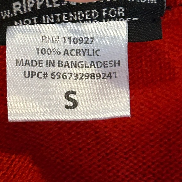 The office red FACT: X-MAS IS HERE Dwight Christmas sweater size S - Picture 5 of 5